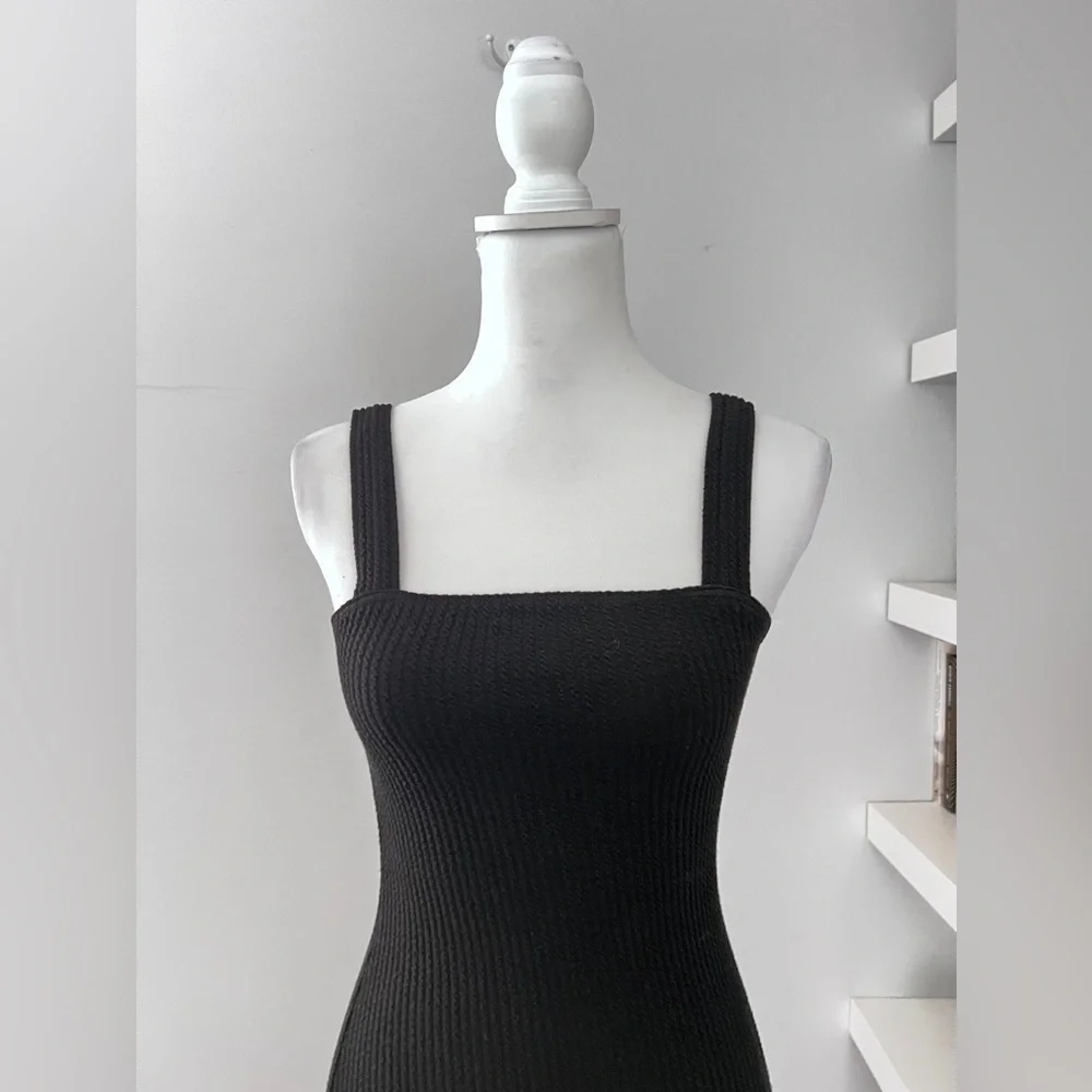 Motel Rocks Pendan Bodycon Dress In Rib Black Revolver size small - Picture 7 of 16